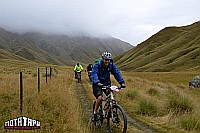 Muddy track, still lovely landscape despite the rain, mud, more rain, more mud!