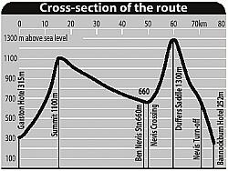 Cross Section of the Ride